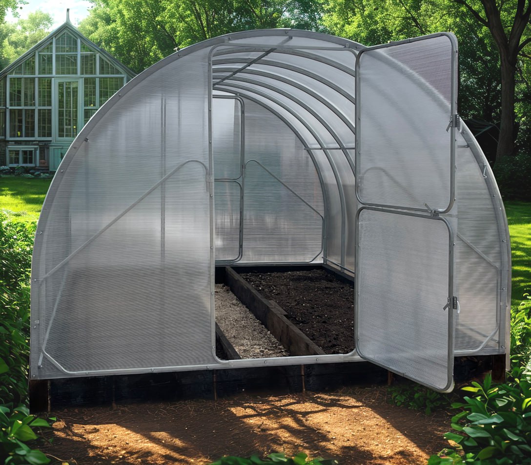 Serre Cozy — Serre Tunnel Polycarbonate 3,14m