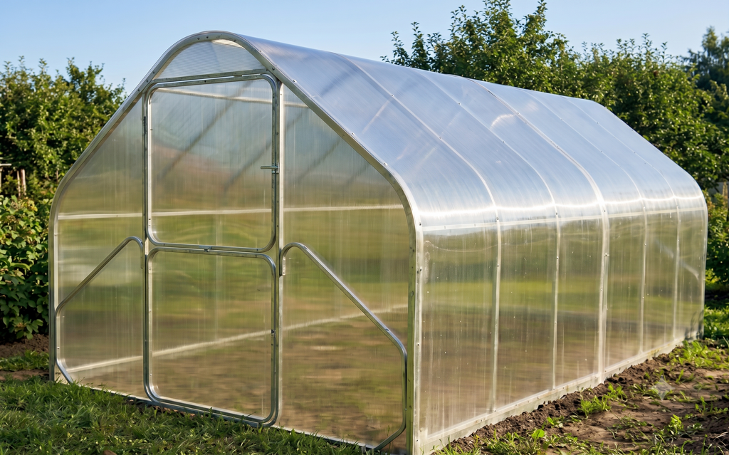 Serre Archy — Serre de Jardin Polycarbonate Toit Chapelle 2,75m