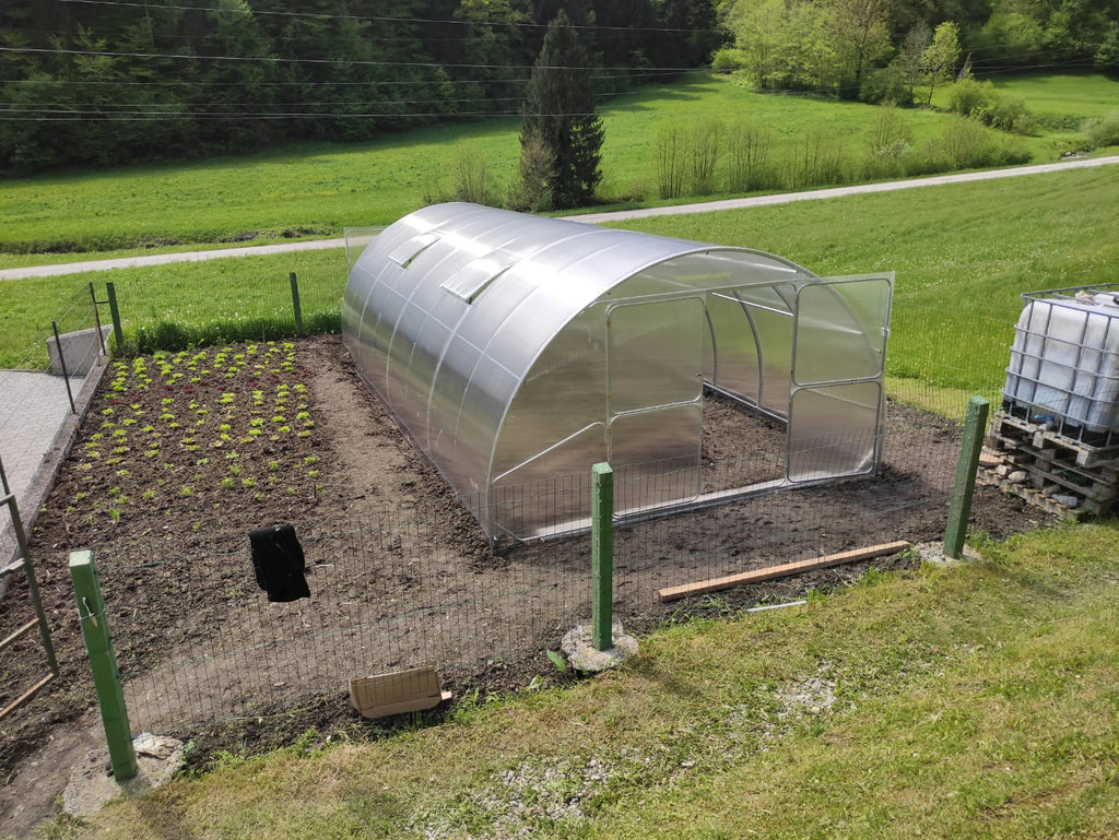Serre Farmy — Grande Serre Tunnel Polycarbonate 4m