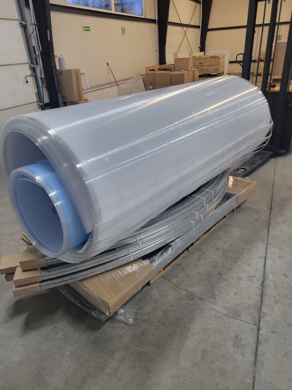 Serre Farmy — Grande Serre Tunnel Polycarbonate 4m