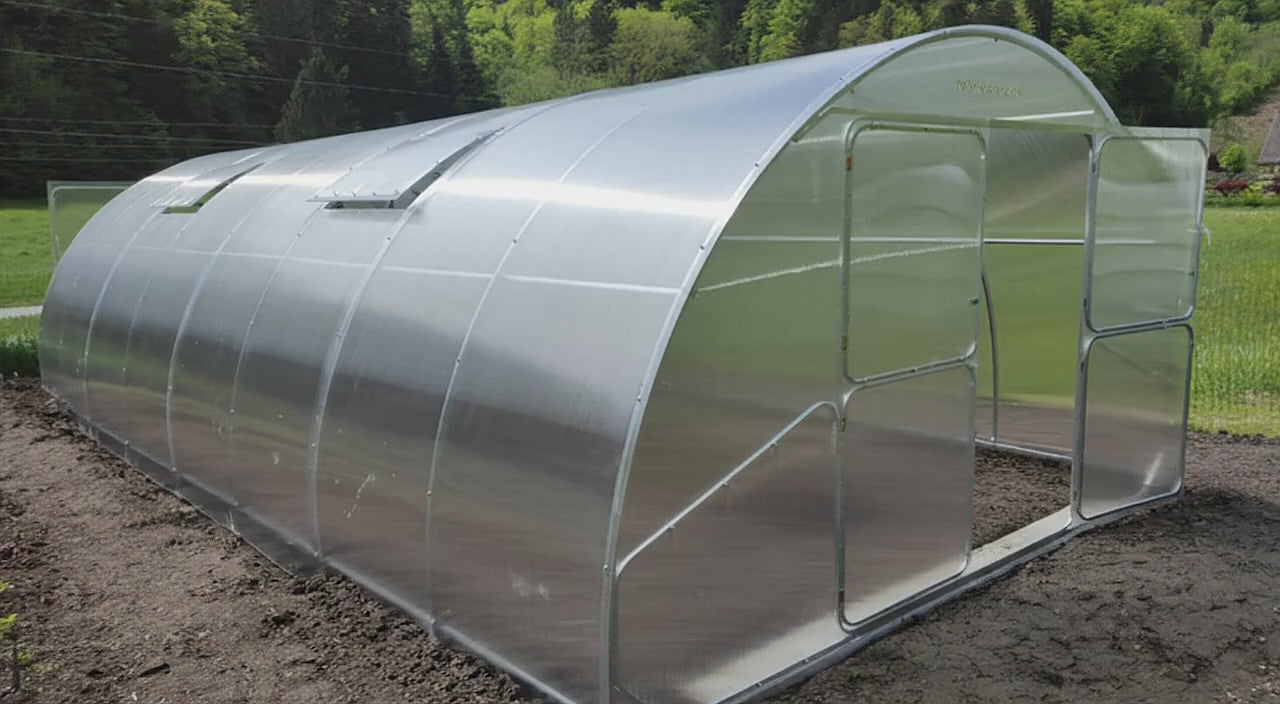Serre Farmy — Grande Serre Tunnel Polycarbonate 4m