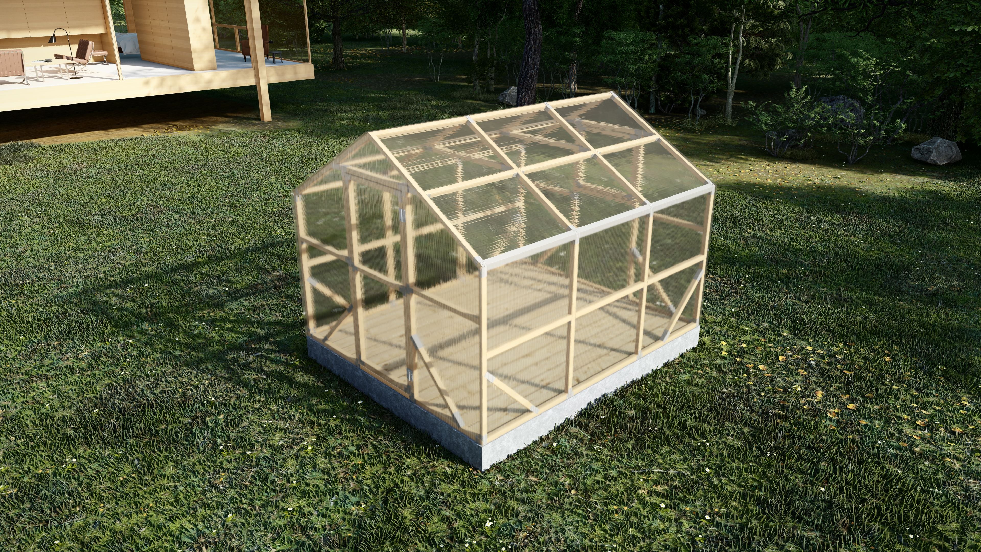 Serre Woody — Serre de Jardin en Bois 2,60m
